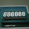 Ultra Bright White 6-digit 0.36" common cathode 7-Segment LED Display for Instrument Panel