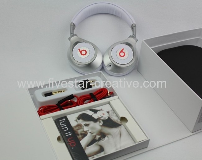 Beats Executive Over-ear Active Noise Cancellation Headphones for iPhone iPad white