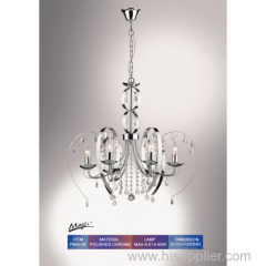 K9 Romantic Crystal Chrome Round European Beautiful Chandelier