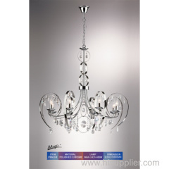 K9 Romantic Crystal Chrome Round European Beautiful Chandelier