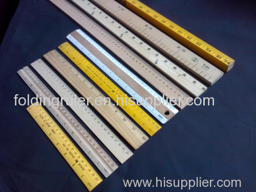 customized high qaulity wood yardsticks