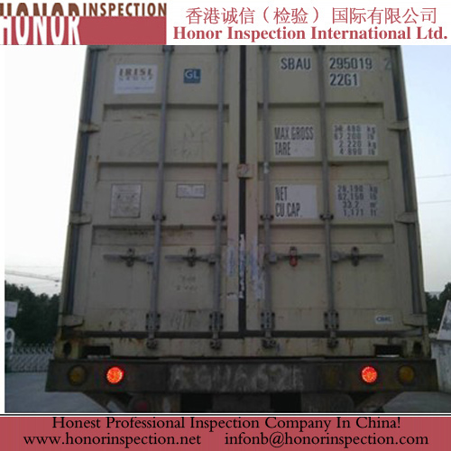Container Loading Inspection for Storage Battery