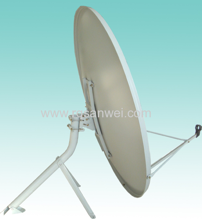 ku band 120cm satellite dish antenna