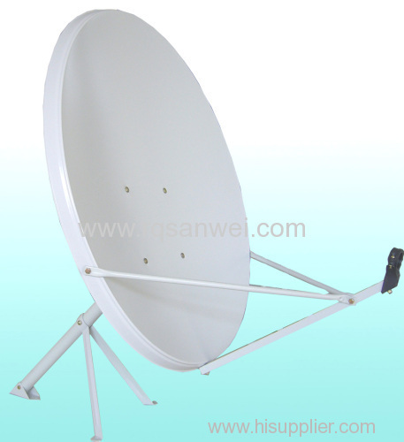 ku band 120cm satellite dish antenna