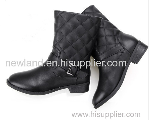 2013 winter plat heel lady boots