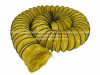 300mm Yellow ventilation suction flexible spiral ducts