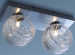 Decorative Glass Ball Chrome Hotel Home Unique Ceiling Lamps Fixtures