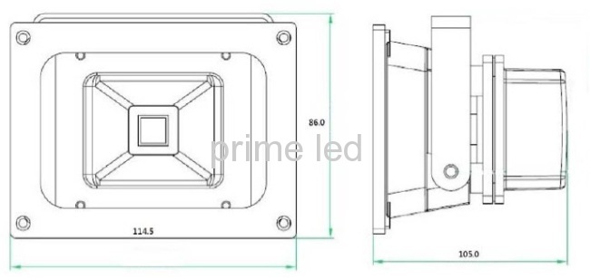 10W LED Flood Lights