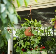 hanging plastic basket,hanging pot,flower pot ,planter container