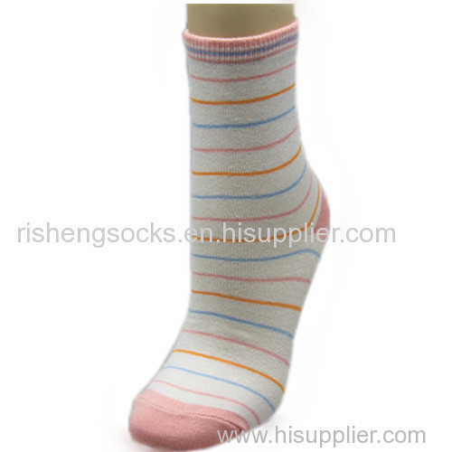 offer women socks stripe pattern
