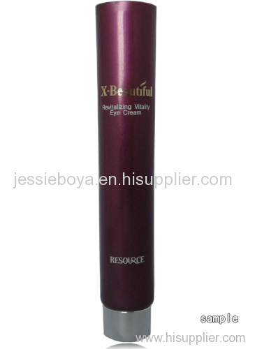 Oval plastic tube for body wash