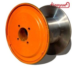 Steel double layer wire spool