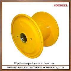 Steel double layer wire spool