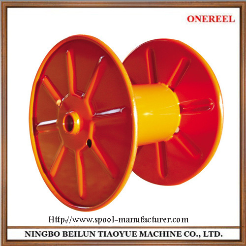 punch-type cable reel drum