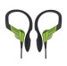 Panasonic RP-HS33 Lightweight Shockwave Green Sports Earhook Headphones