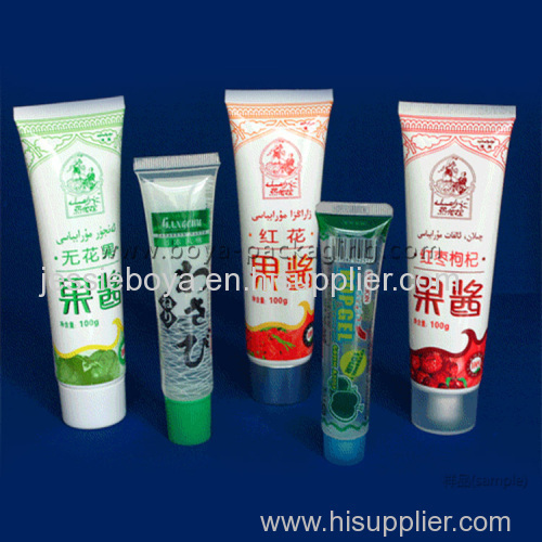 food packaging plastic tube