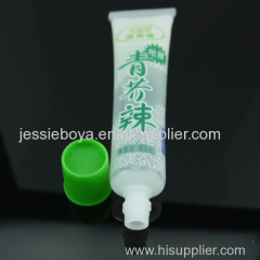 Empty Plastics tube for Cosmetic Packaging