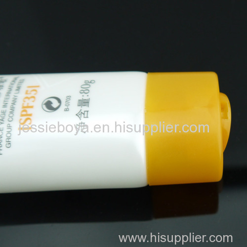 summer cosmetic cream cosmetic plastic tube