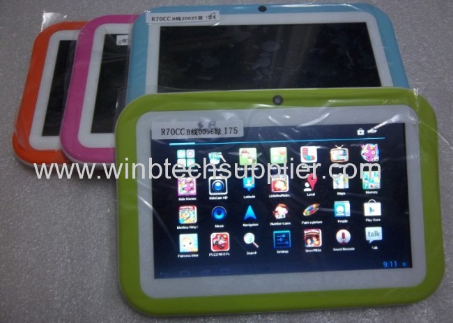 2014 kids tablet pc child gift children tablet pc study pad android 4.1
