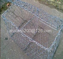 Cheap hexagonal pvc coated gabion box for Strengthening structure of soil