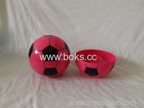 2013 football round Plastic Bowl