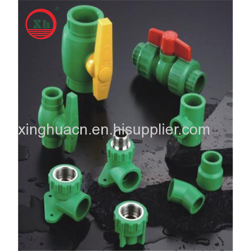 From China thermoplastic piping industry PPR fitting and pipe