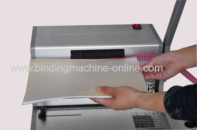 4:1 Heavy Duty Coil Binding Machine