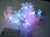 LED string light with frost flower christmas decorations led light LED string rainbow Flash Colored Light holiday fairy