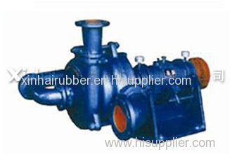 Wear-resistant rubber slurry pump