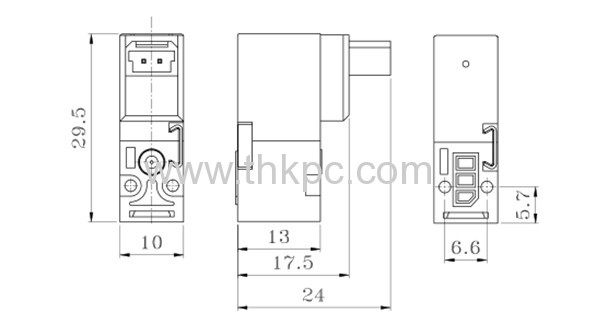 HB10-L Series 10mm 3/2 way Pilot Valves