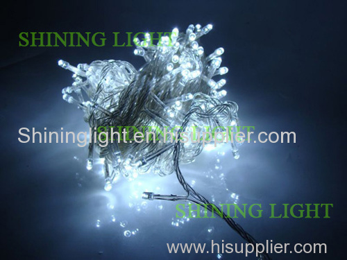 LED string lights transparent wire