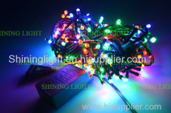 LED string lights green wire