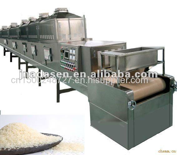 High quality microwave drying dryer machine equipment for rice