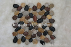 mixed pebble , mixed polished stone , garden stone , garden pebble , pebble tile