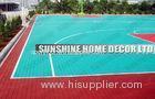 interlocking plastic floor tiles modular sports flooring