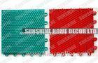 PP Recycled Modular Outdoor Flooring , Commercial Interlocking Gym Floor Mats