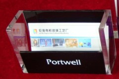 acrylic name card holder