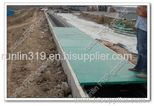 frp grating trench cover
