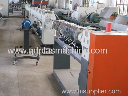 pe pipes poduction line plastic machine