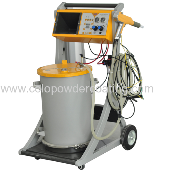 Digital display electrostatic powder coating equipment