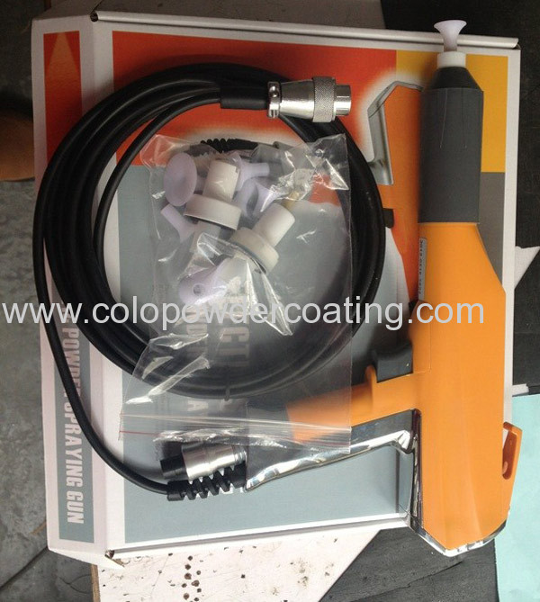 Digital display electrostatic powder coating equipment