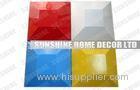 Art 3D Decorative Wall Panels Board Fireproof For Ceiling , Customized Color 19.7 x 19.7