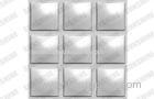 commercial / bathroom 3D Decorative Wall Panels For Indoor 19.7 x 19.7