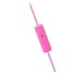 JVC HA FR6 Gummy Plus In-Ear Headphones with Mic for iPhone5C 5S Pink