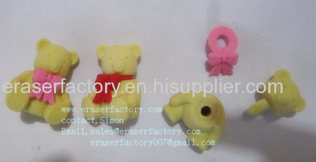 3D Puzzle Teddy Bear Erasers