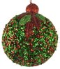 Beaded ball hanging ornament