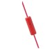 JVC Gumy Plus Ear Bud Headphones HA-FR6 Red W/MIC