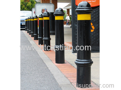 High Quality all colors cast iron road bollard with best price