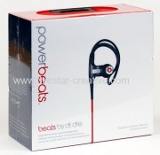 New Beats by Dr.Dre Powerbeats Ear-Hook Sport Headphones Black