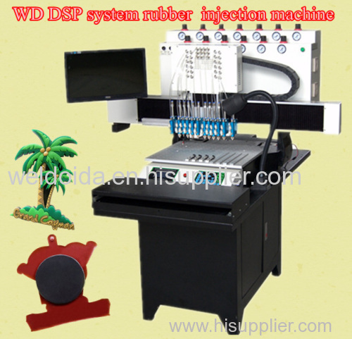 WD automatic pvc injection machine for refrigerator magnet